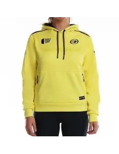 Sudadera Bullpadel Leste Limón Mujer | Ofertas de pádel